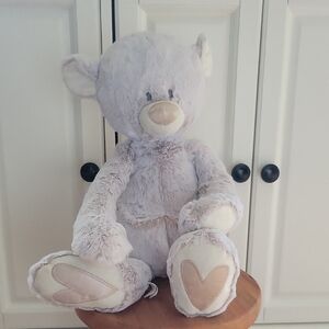 Demdaco Soft Lavender Plush with Cream Tag Accent